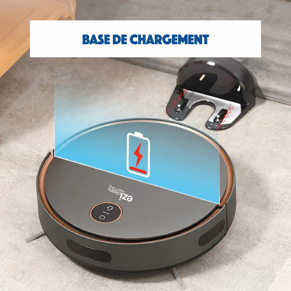 Robot aspirateur connecté EZIclean® Aqua iMap A50