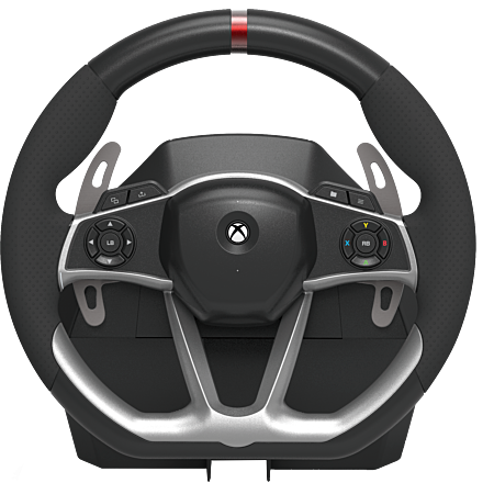 HORI Volant de course Force Feedback DLX pour Xbox Series avec pédales incluses
