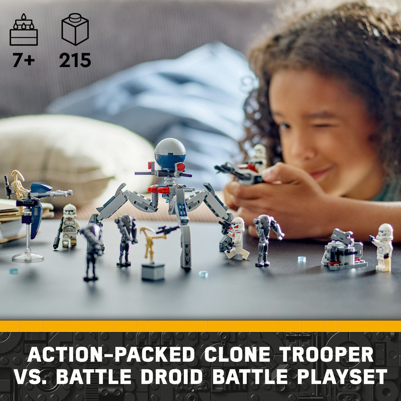 LEGO Star Wars 75372 Pack de combat des Clone Troopers et Droïdes de combat