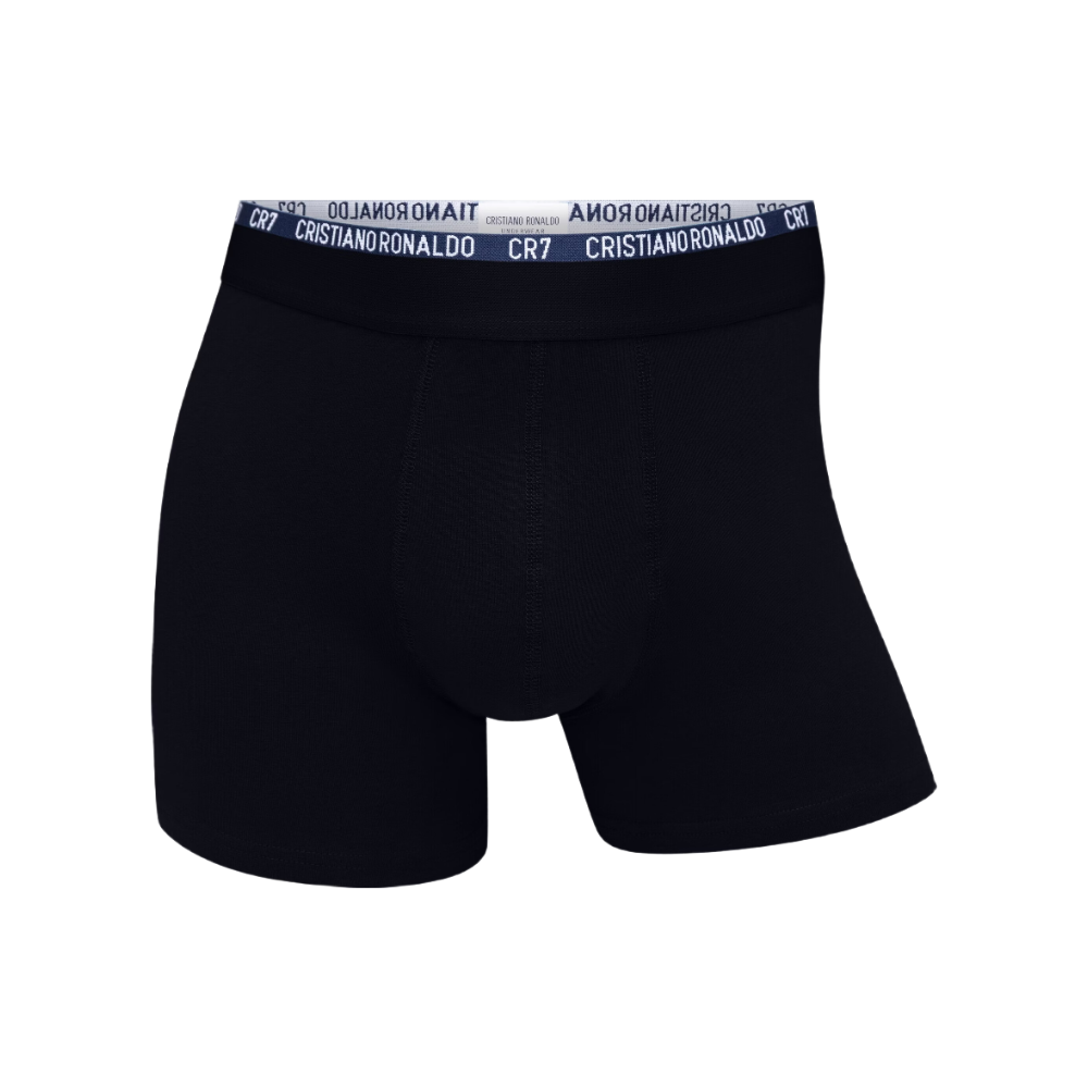 CR7 Lot de 6 Boxers Noir/Bleu/Bleu Clair
