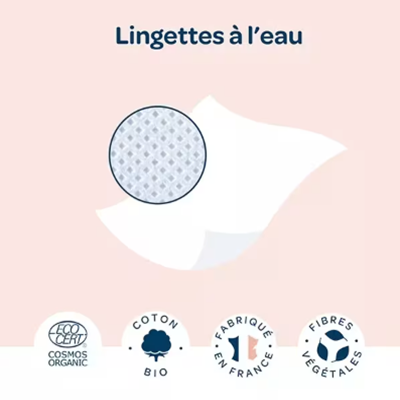 Biolane - Lot de 12 paquets - 768 lingettes (12x64) Lingettes pour le visage et les mains de bébé - Peaux sensibles - 97 % d'ingrédients d'origine naturelle