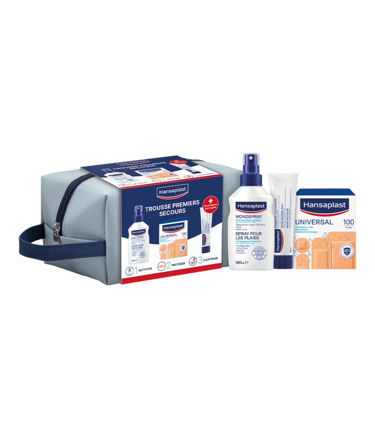 Hansaplast Trousse Premiers Secours Plaies