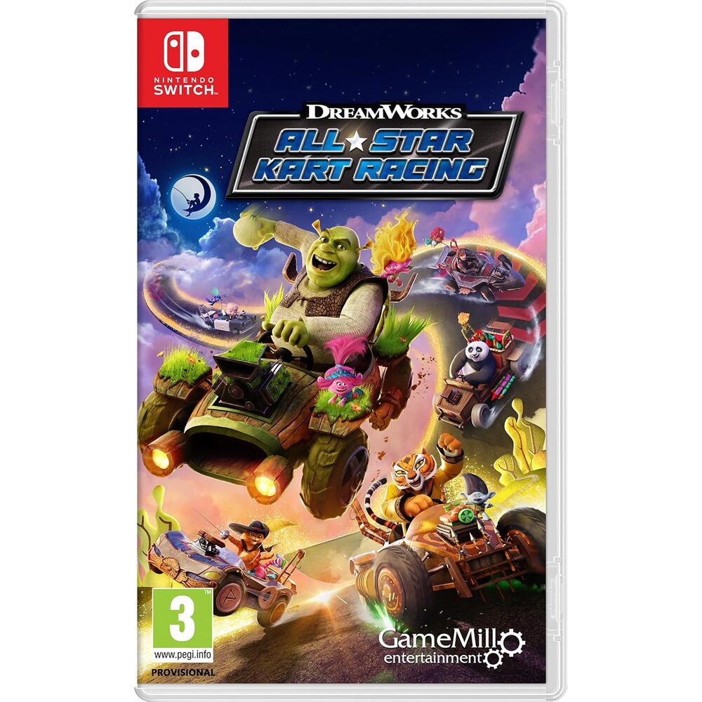 Dreamworks all-star kart racing - switch - version française