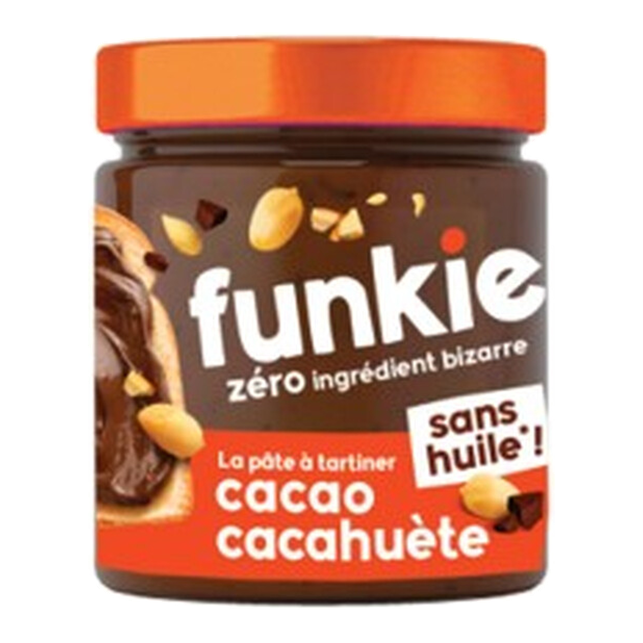 FUNKIE Pâte à tartiner biologique cacao cacahuète - 200 g