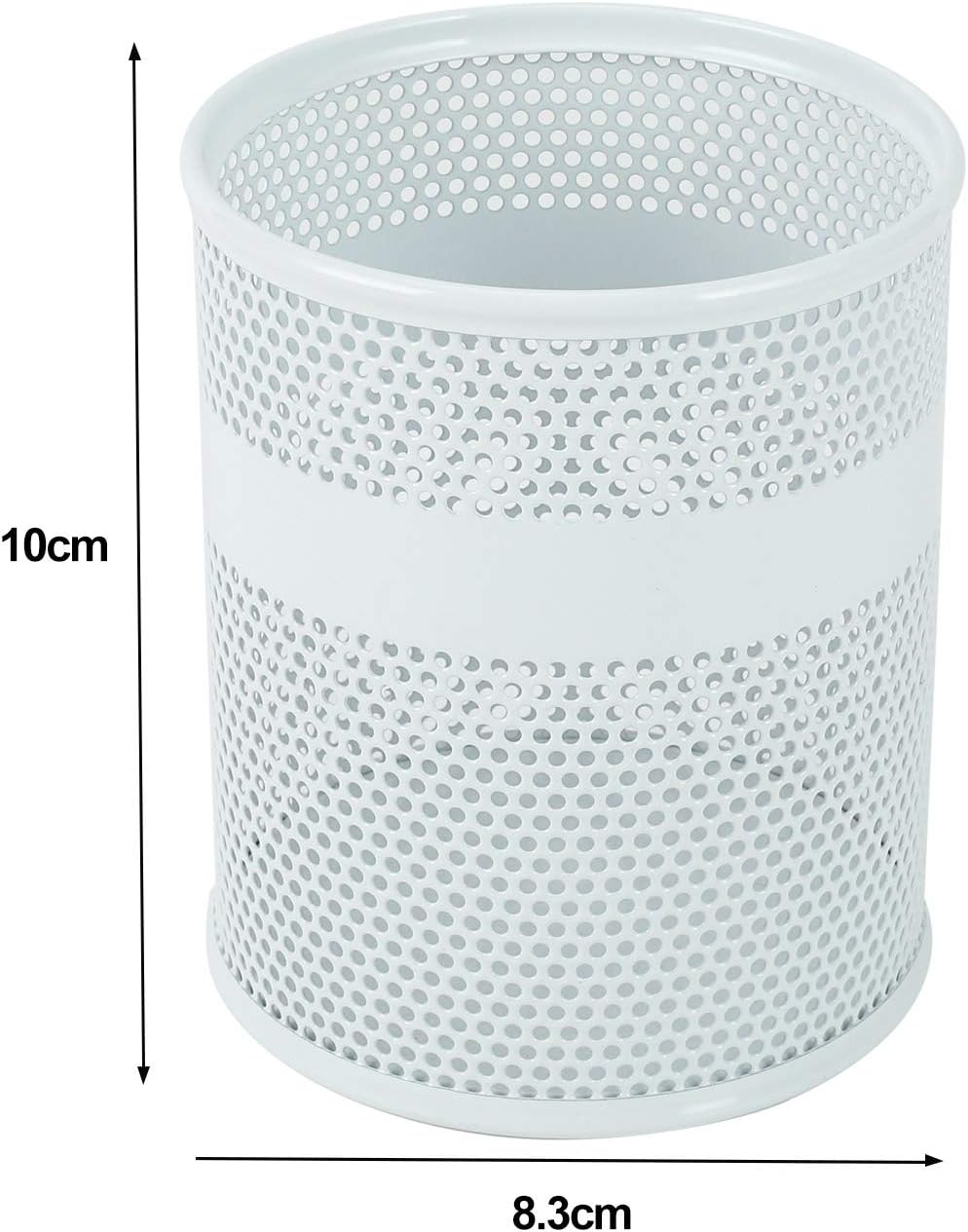 Senhoglb Lot de 2 porte-stylos en maille - Blanc