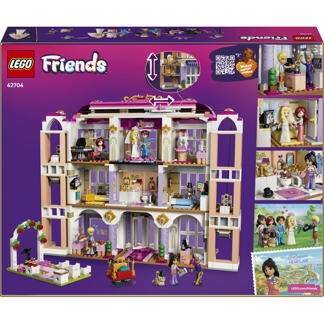 LEGO Friends 42704 Le grand hôtel de Heartlake City