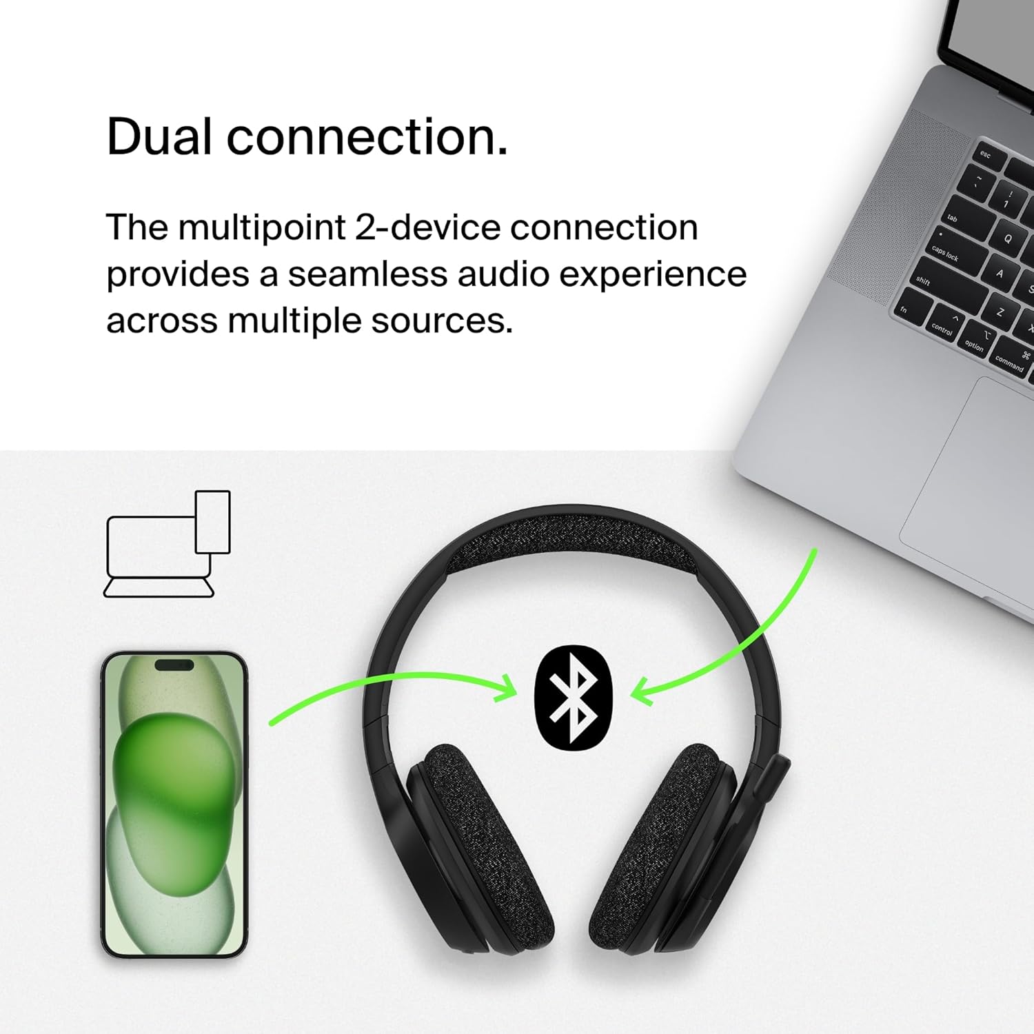 Belkin SOUNDFORM ADAPT casque sans fil circum-aural