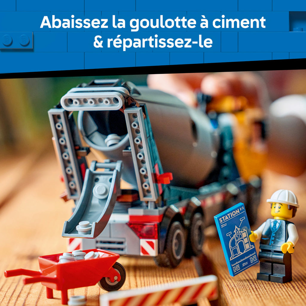 LEGO City 60478 La bétonnière