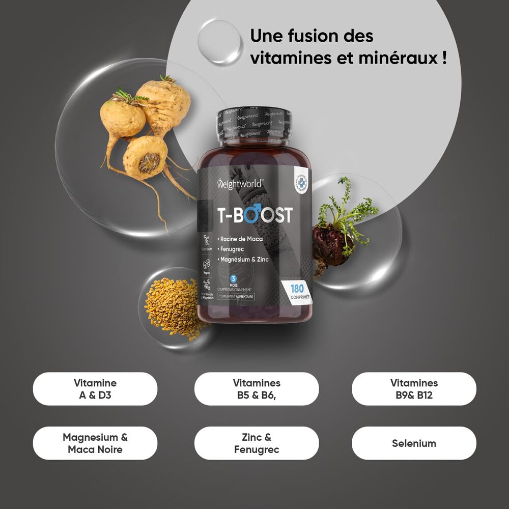 WeightWorld T-Boost 180 comprimés