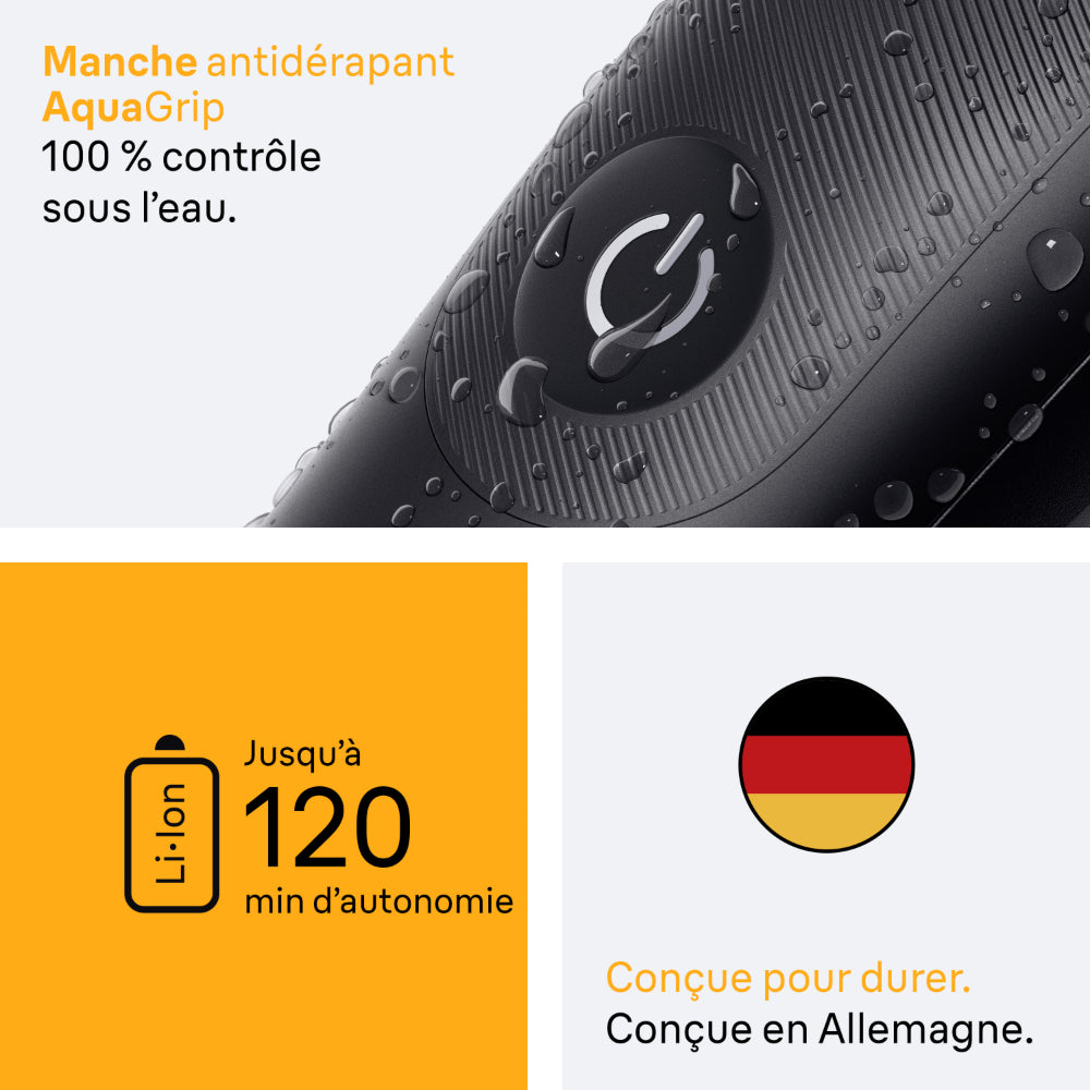 BRAUN MGK5540 - Tondeuse Multifonction 7-en-1 - Étanche - Tondeuse de Précision - Sans Fil - Noir