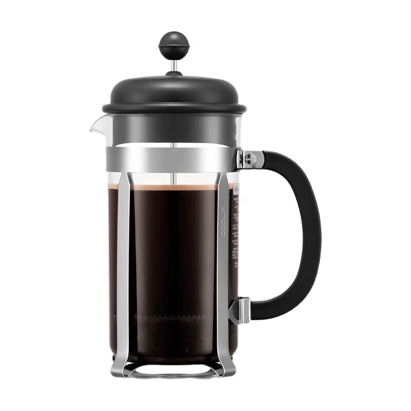 Bodum Caffettiera Cafetière à piston 1 L - 8 tasses - Noir