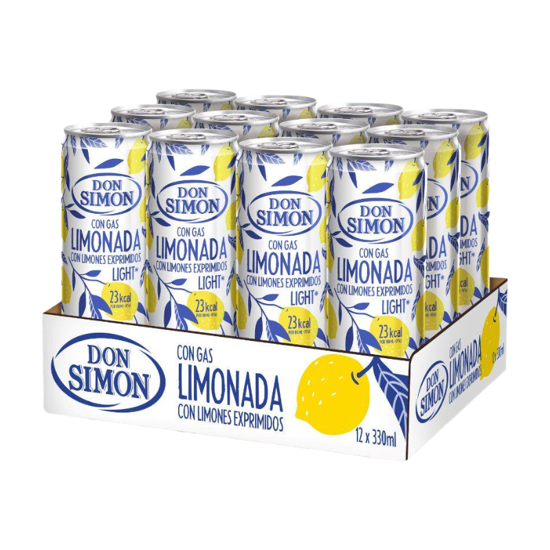 Don Simon Limonade pétillante lot 12 x 330 ml