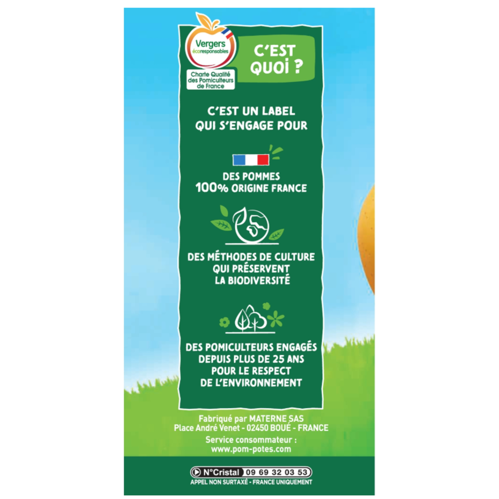 POM'POTES gourdes assortis 12x90g