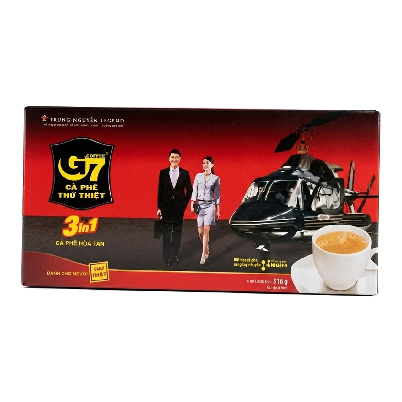 Trung Nguyen G7 Café instantané 3-en-1 21 sachets 336 g