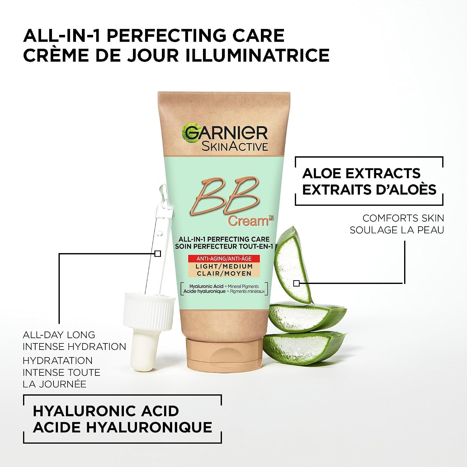 GARNIER Skin Active BB Crème Anti-Âge Medium 50 ml
