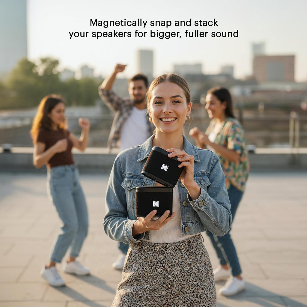 Kodak Soundbrix Enceinte Bluetooth - noir