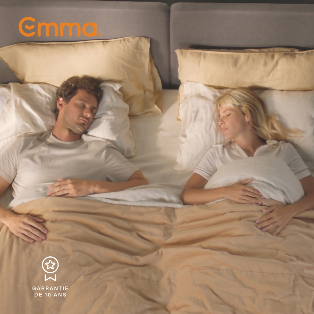 EMMA | Matelas Original+ 90x190 | Mémoire de Forme + Ressorts | Housse Plus Respirante | MEILLEUR CHOIX Emma | Dos Apaisé