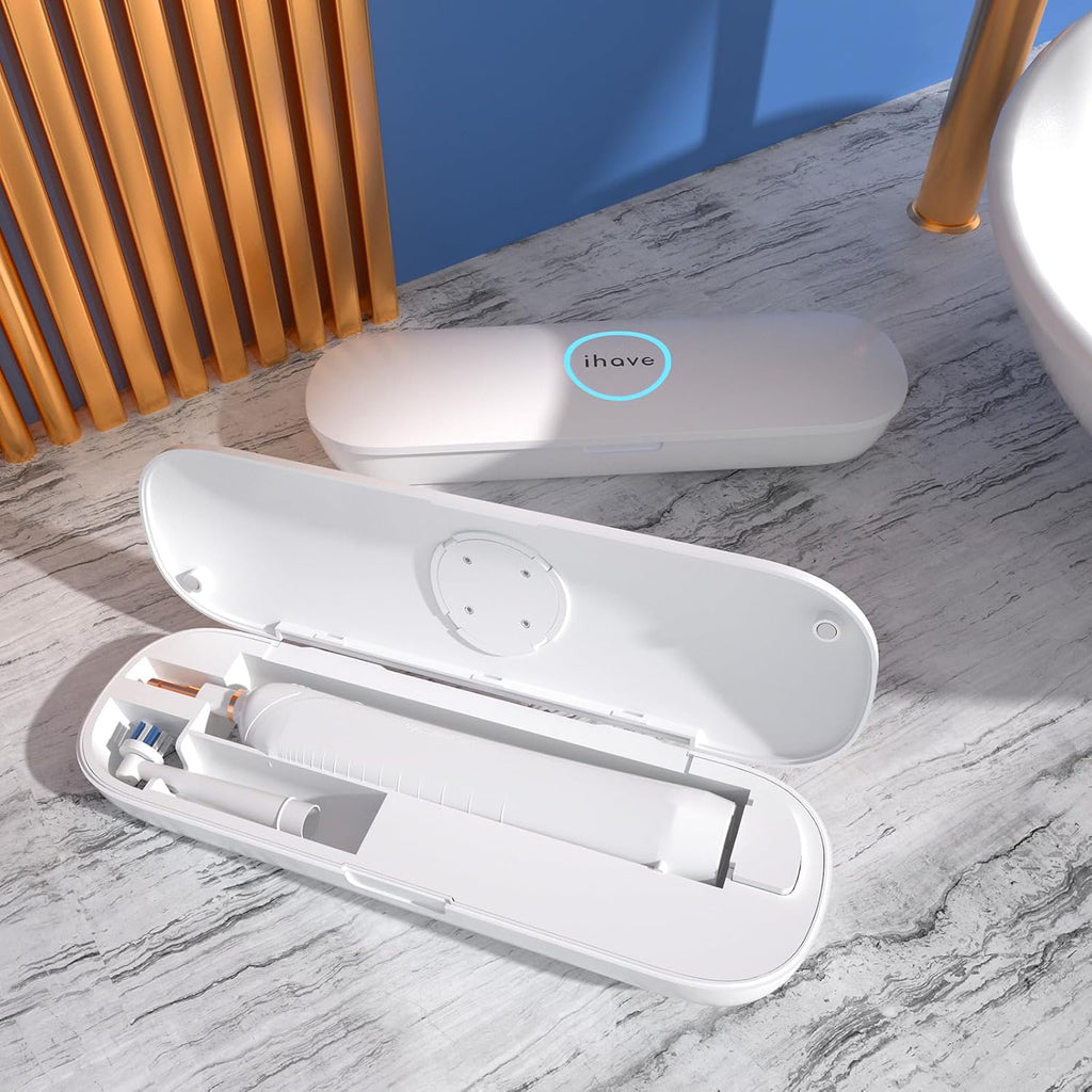 iHave Stérilisateur de brosse à dents F3 avec porte-brosse à dents