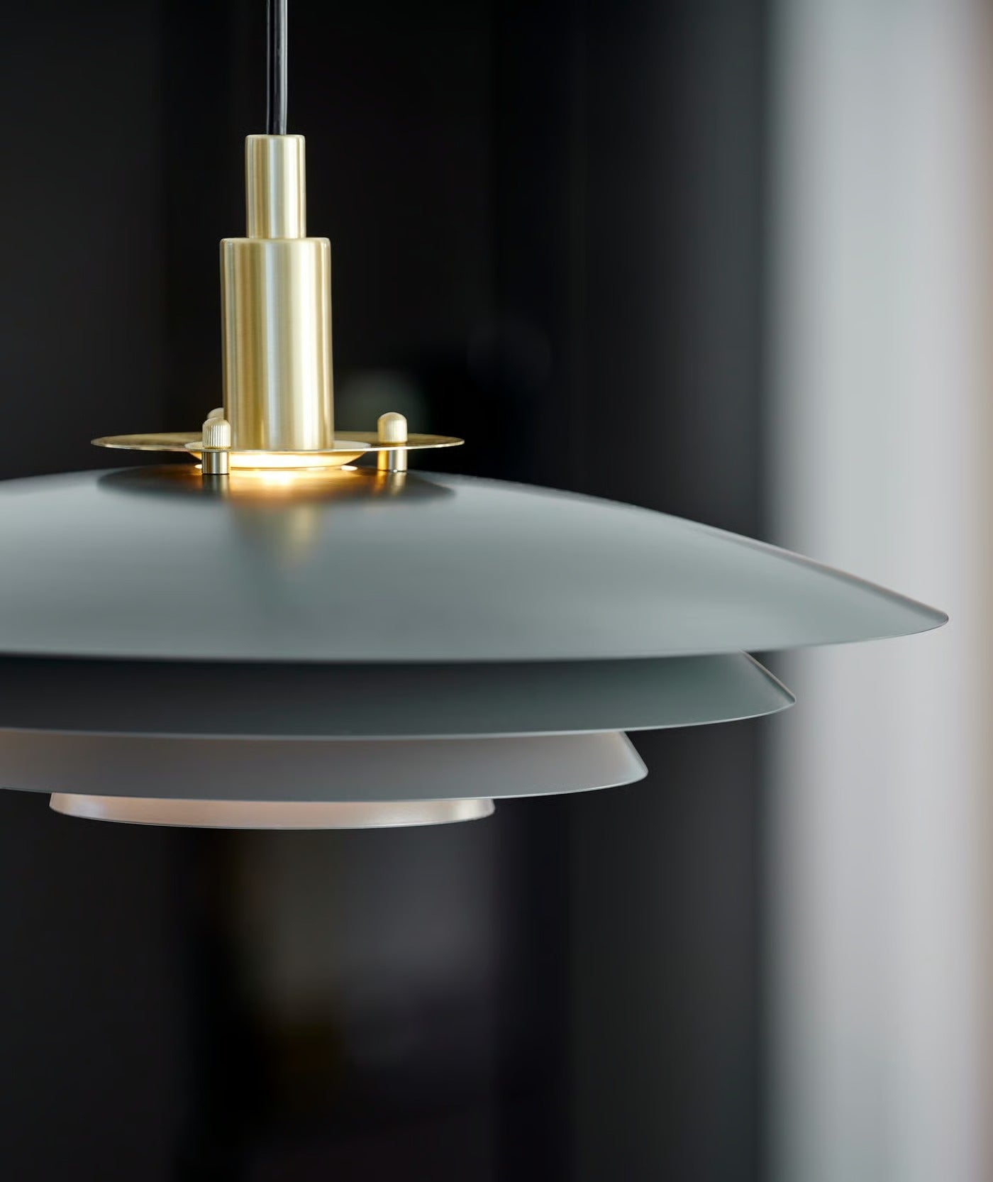 Suspension BRETAGNE 38 métal gris IP20 G9 - Nordlux, Intérieur