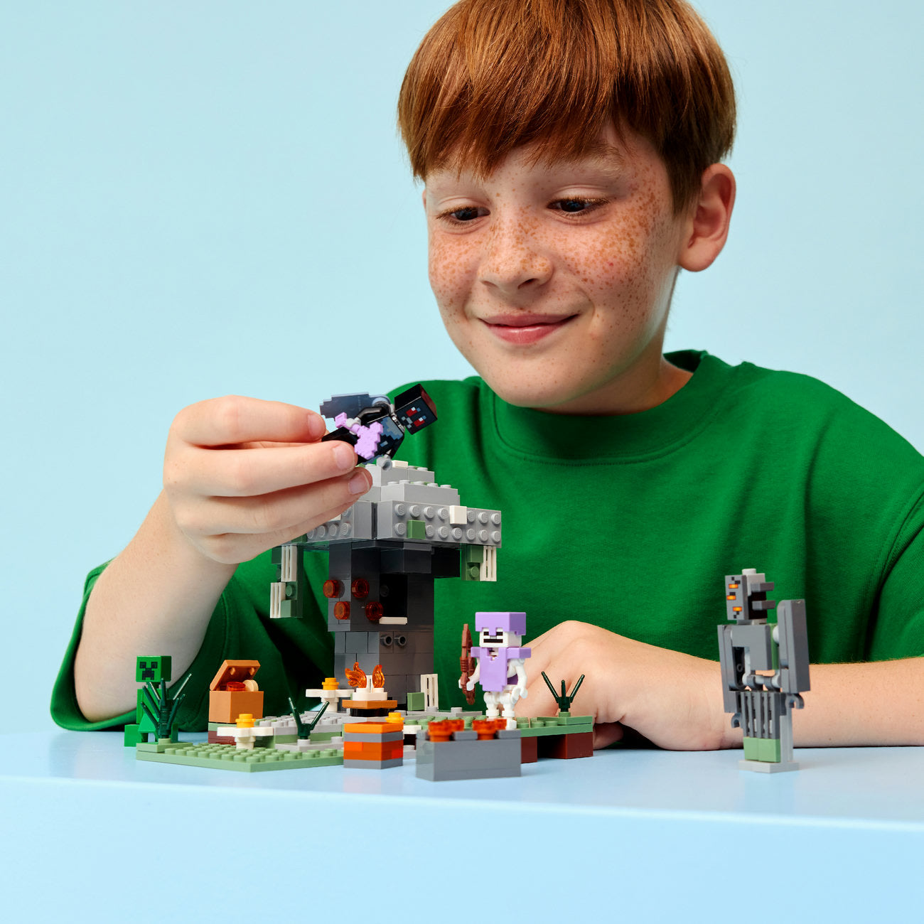 LEGO Minecraft 21586 Le Jardin pâle