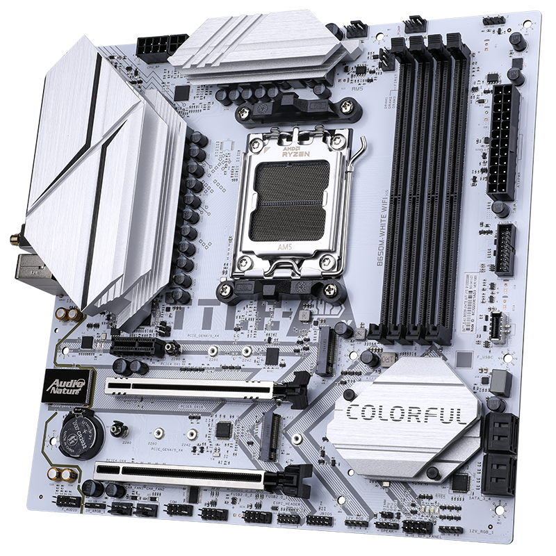 COLORFUL BATTLE-AX B650M-WHITE WIFI V15 Carte mère, format M-ATX