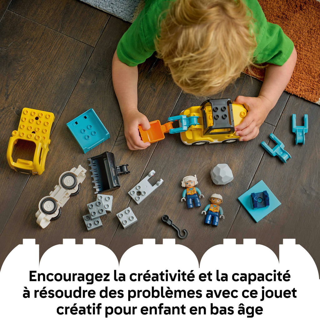 LEGO DUPLO 10475 Les véhicules de chantier 3-en-1