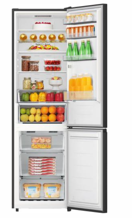Hisense RB440N4AFC Réfrigérateur-Congélateur Combiné Capacité 336 Litres Noir