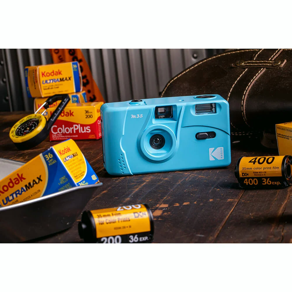 Kodak Appareil photo argentique M35 Bleu