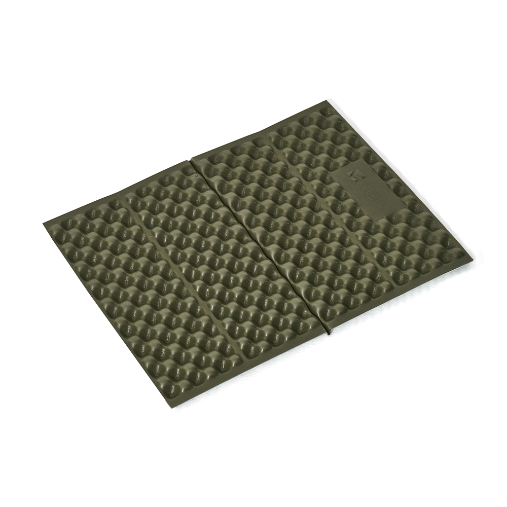 Mobi Garden, coussin de chaise en nid d'abeille, coussin de camping pliable et léger, coussin isolant portable, vert, pour randonnée