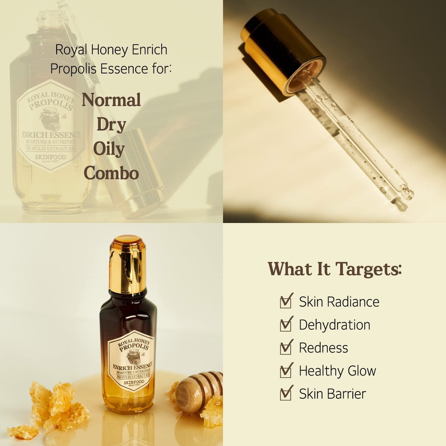 SKINFOOD Essence Enrichie Royal Honey Propolis 50 ml