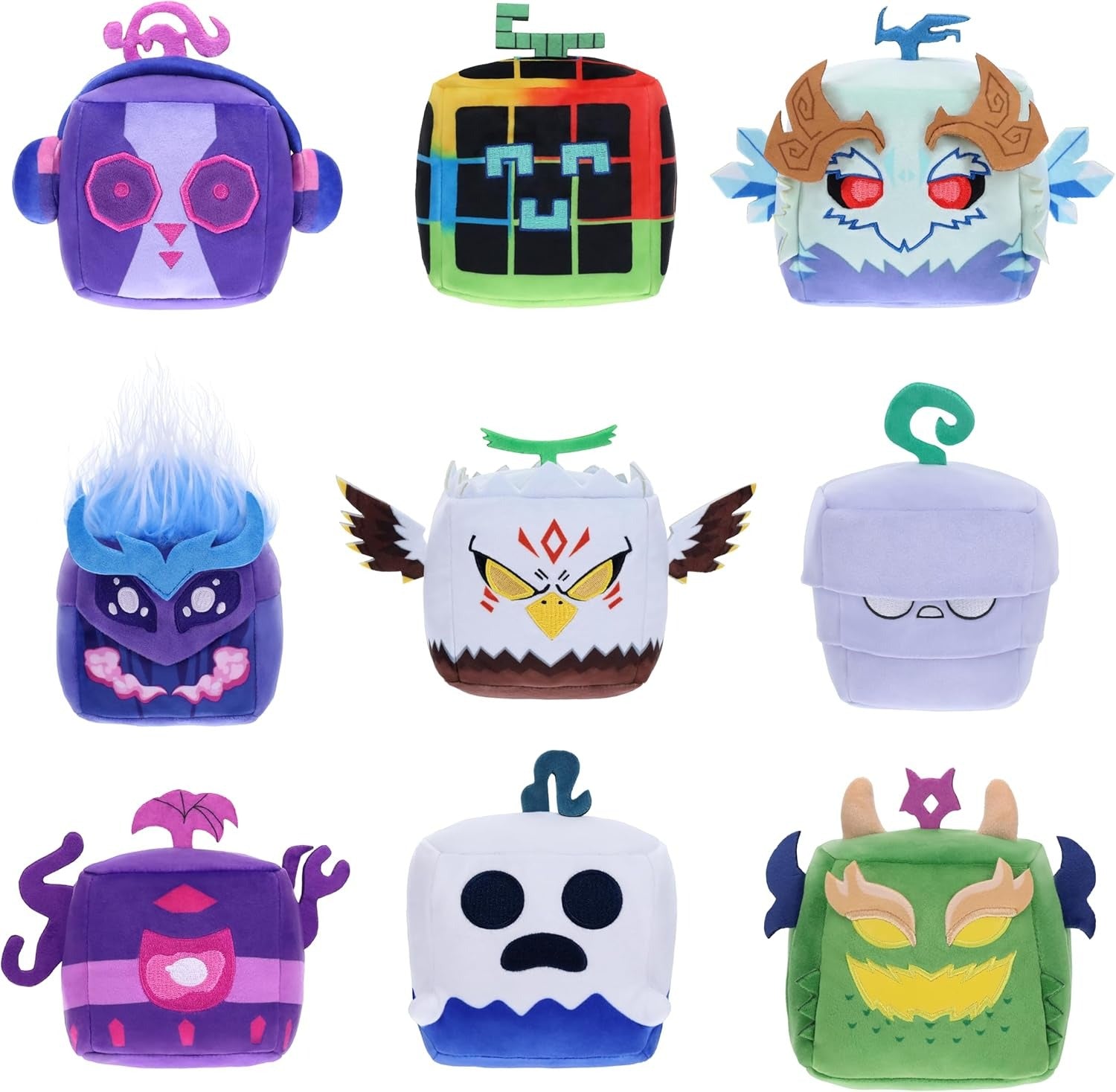 Roblox Blox Fruits Peluche mystère Série 3 + Code DLC unique