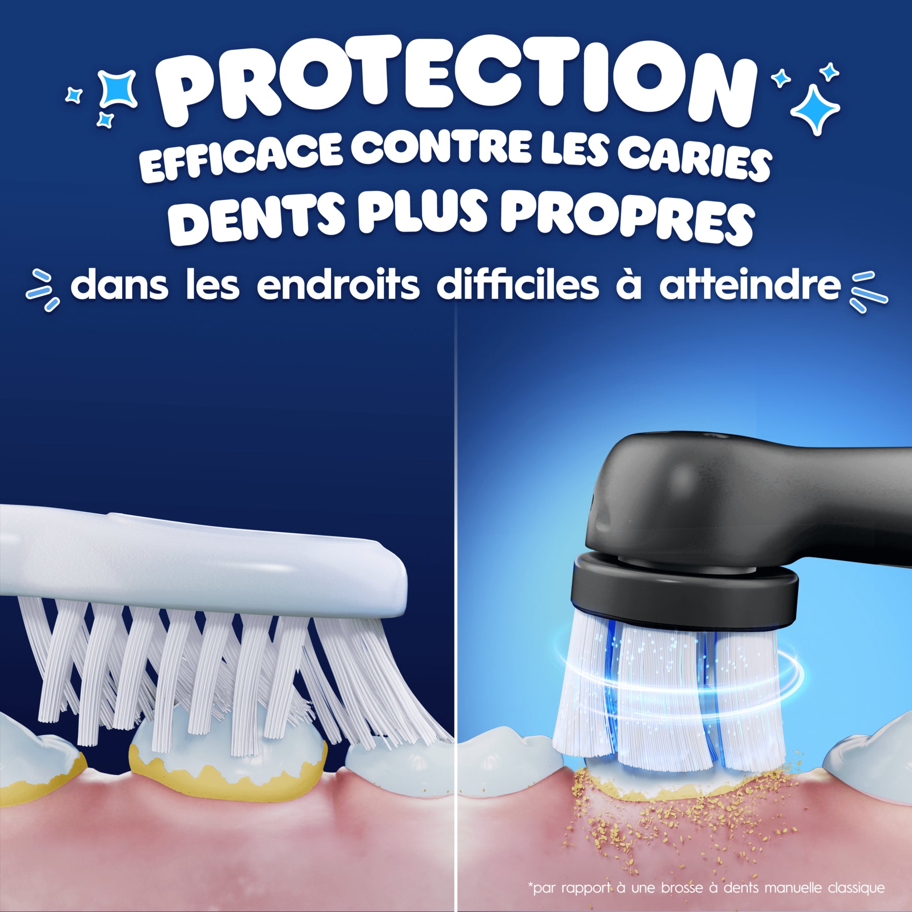 Oral-B iO Enfants 6 ans et plus Spider-Man Brossettes pour brosse à dents électrique x3