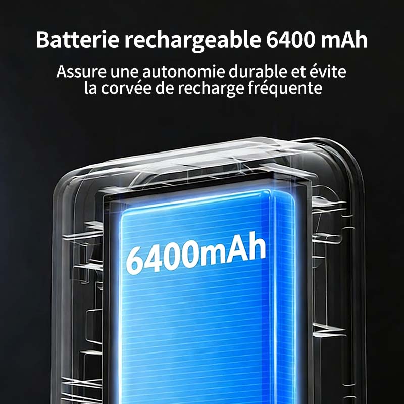UNIVIEW youkey DB312 Caméra de Sonnette Vidéo Sans Fil Double Caméra avec Sonnerie - 2K Vision Nocturne en Couleur - Batterie 6400 mAh - Wi‑Fi 6 2,4/5 GHz - Détection Radar + PIR