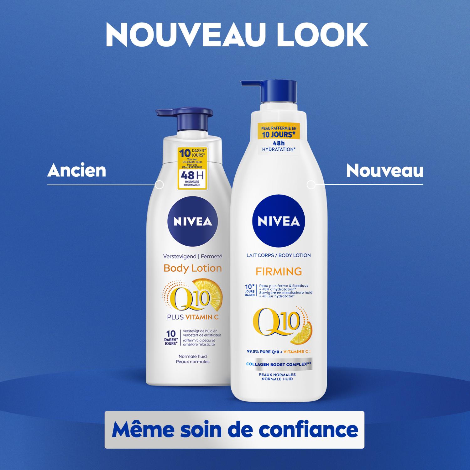 NIVEA Q10 Lait Corps Fermeté Hydratant Q10 + Vitamine C 400 ml