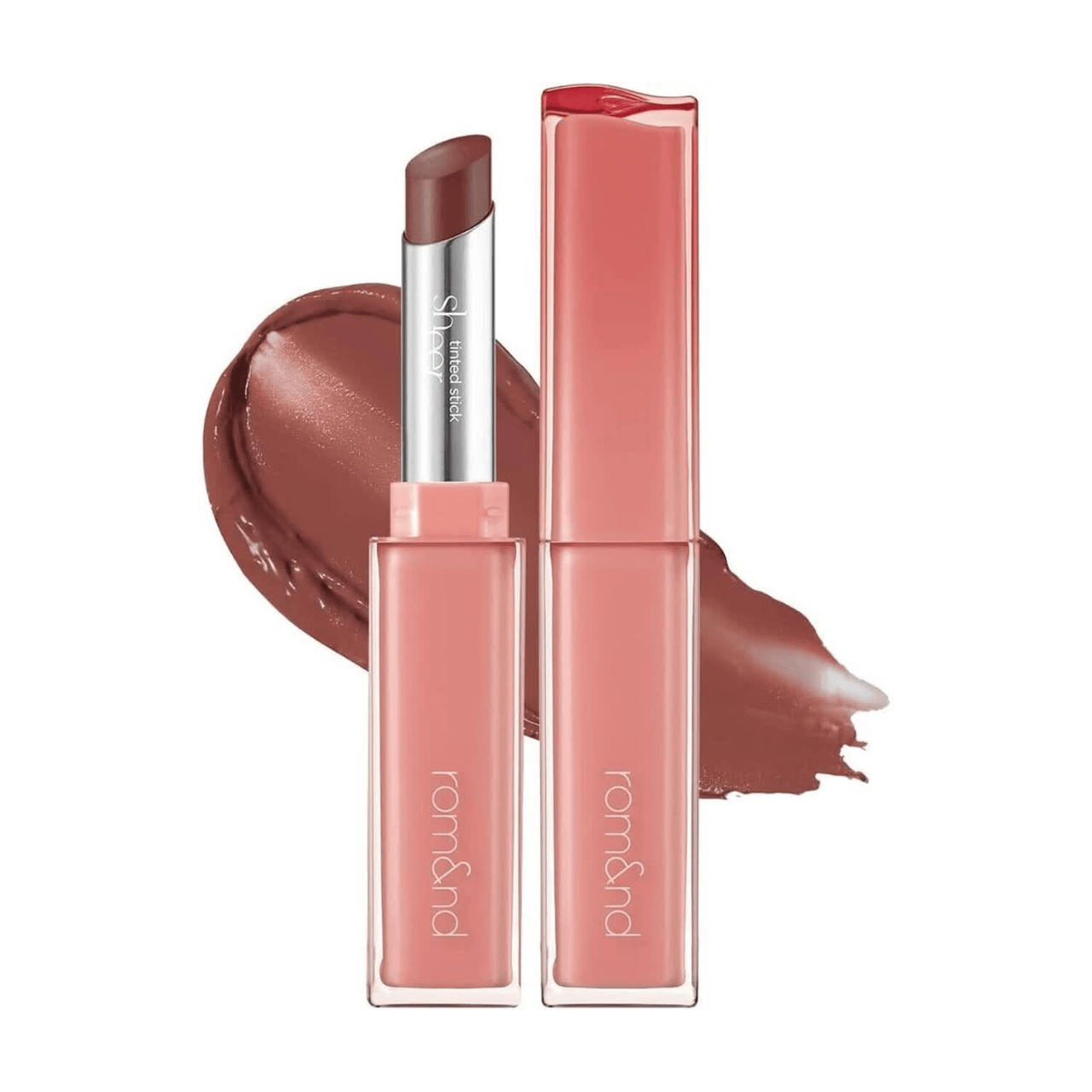 rom&nd Sheer Tinted Stick Baume à lèvres teinté, teinte n°05 Dutch Cocoa - 2 g