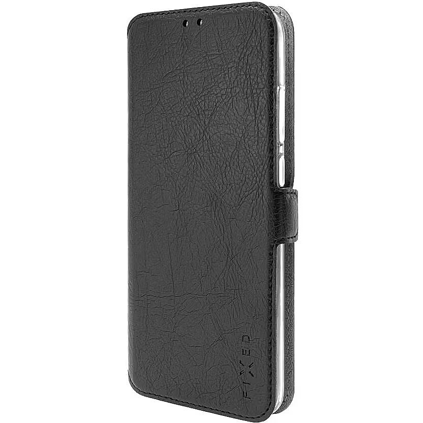 FIXED Étui livre fin Topic pour Xiaomi Redmi 14C/A4 5G/A3 Pro/POCO C75 4G/5G/M7 5G, Noir
