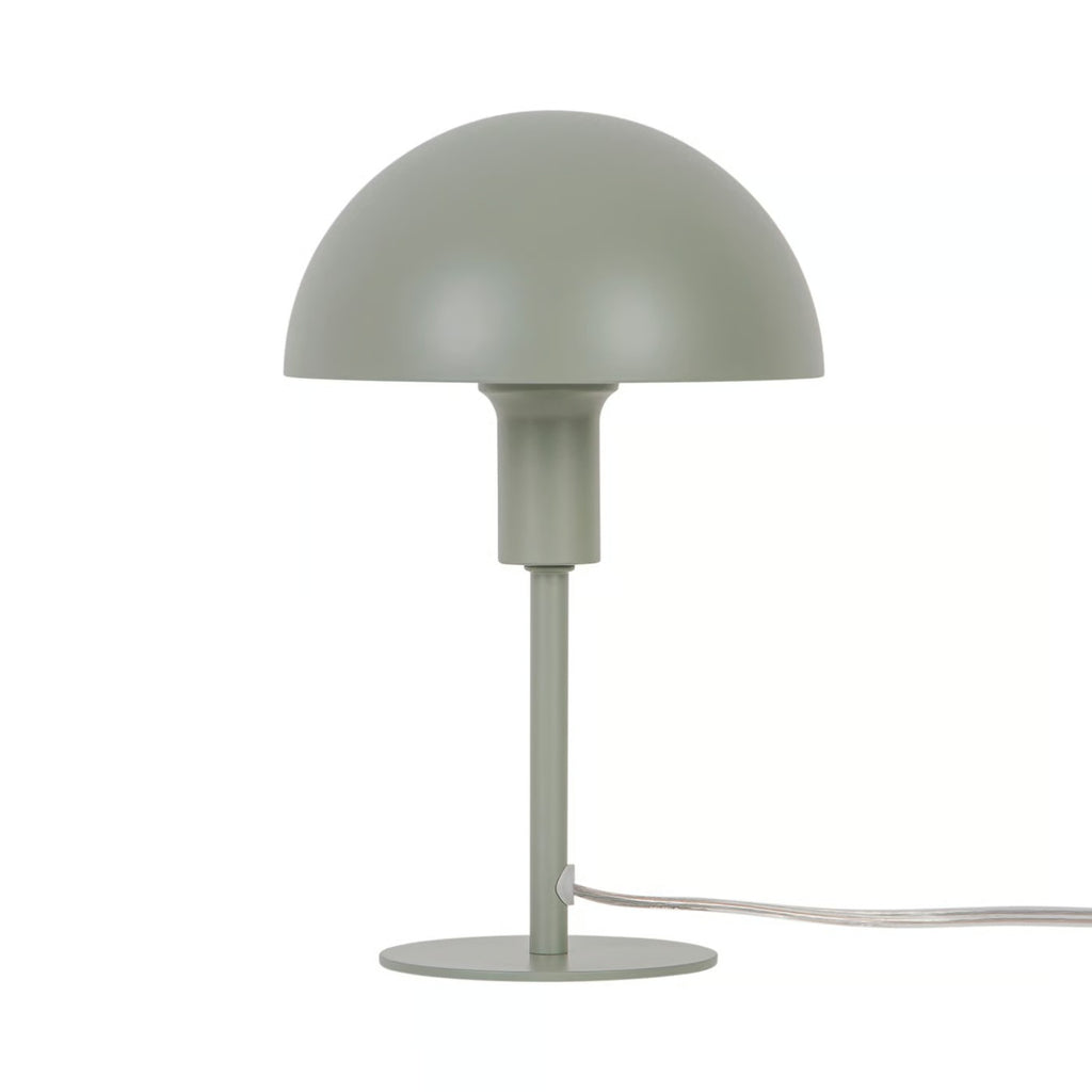 Lampe à poser ELLEN Mini métal vert poudré IP20 E14 - Nordlux, Intérieur