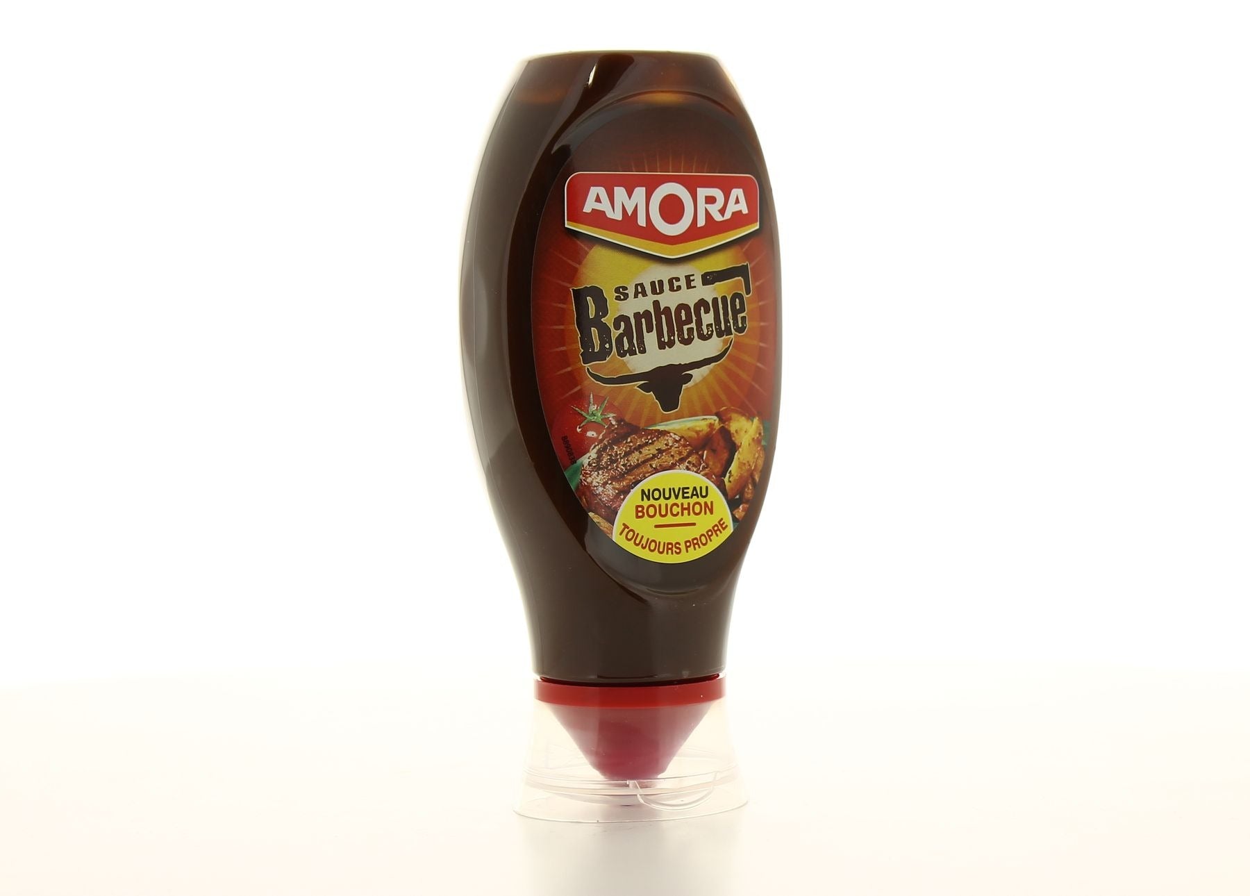 AMORA Sauce Barbecue Flacon Souple, 490 g