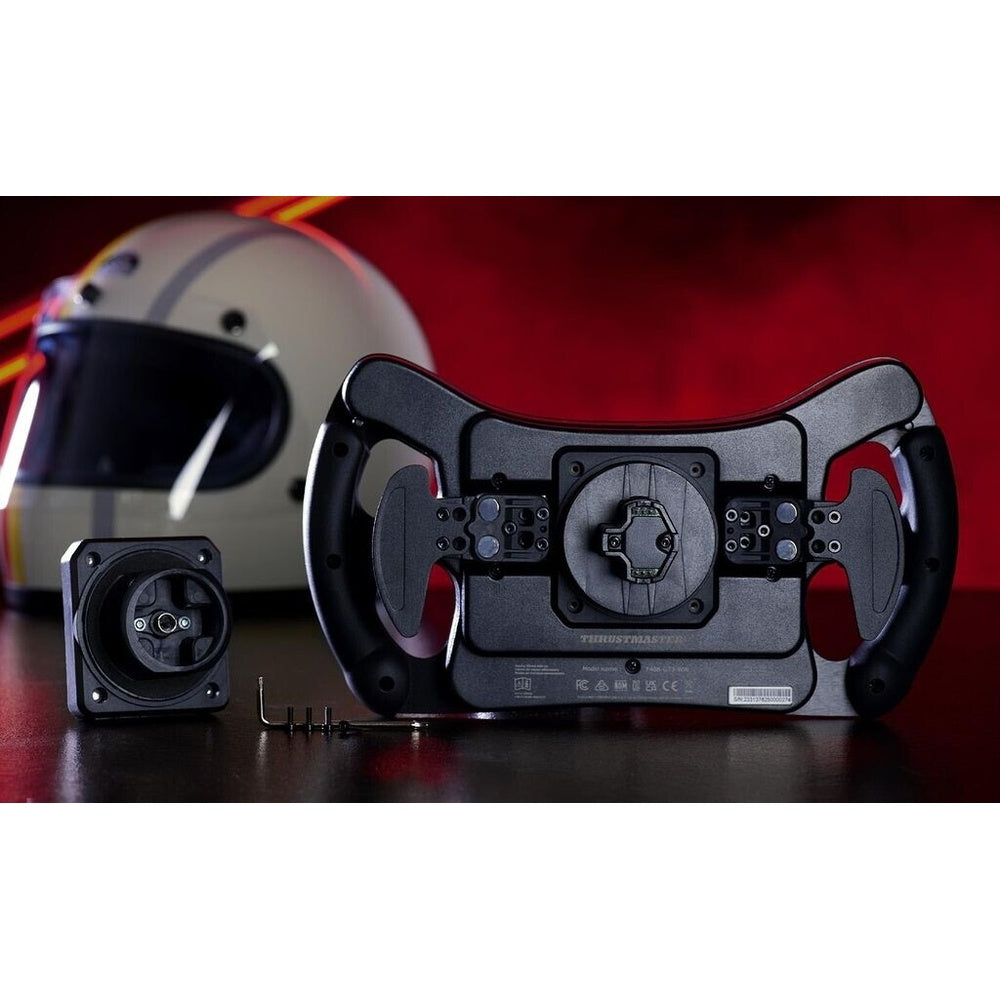 Thrustmaster Ferrari 488 GT3 Wheel Add-On - Échelle 1:1, Fibre de Carbone, Palettes Magnétiques en Métal, Compatible PC/PS/Xbox, Version de Vente