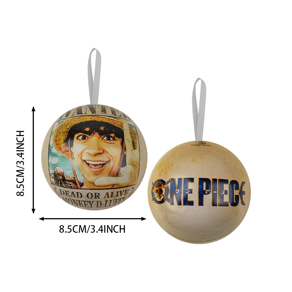 One Piece Porte-clés en Peluche Monkey D Luffy Décoration de Noël Sapin de Noël Décoration à Suspendre Charms de Sac Pendentif Chapeau Cosplay Anime Cadeau pour Fête des Fêtes