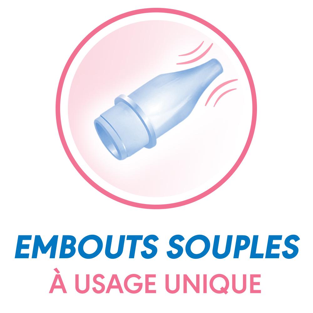 Prorhinel Embouts souples jetables, lot de 10