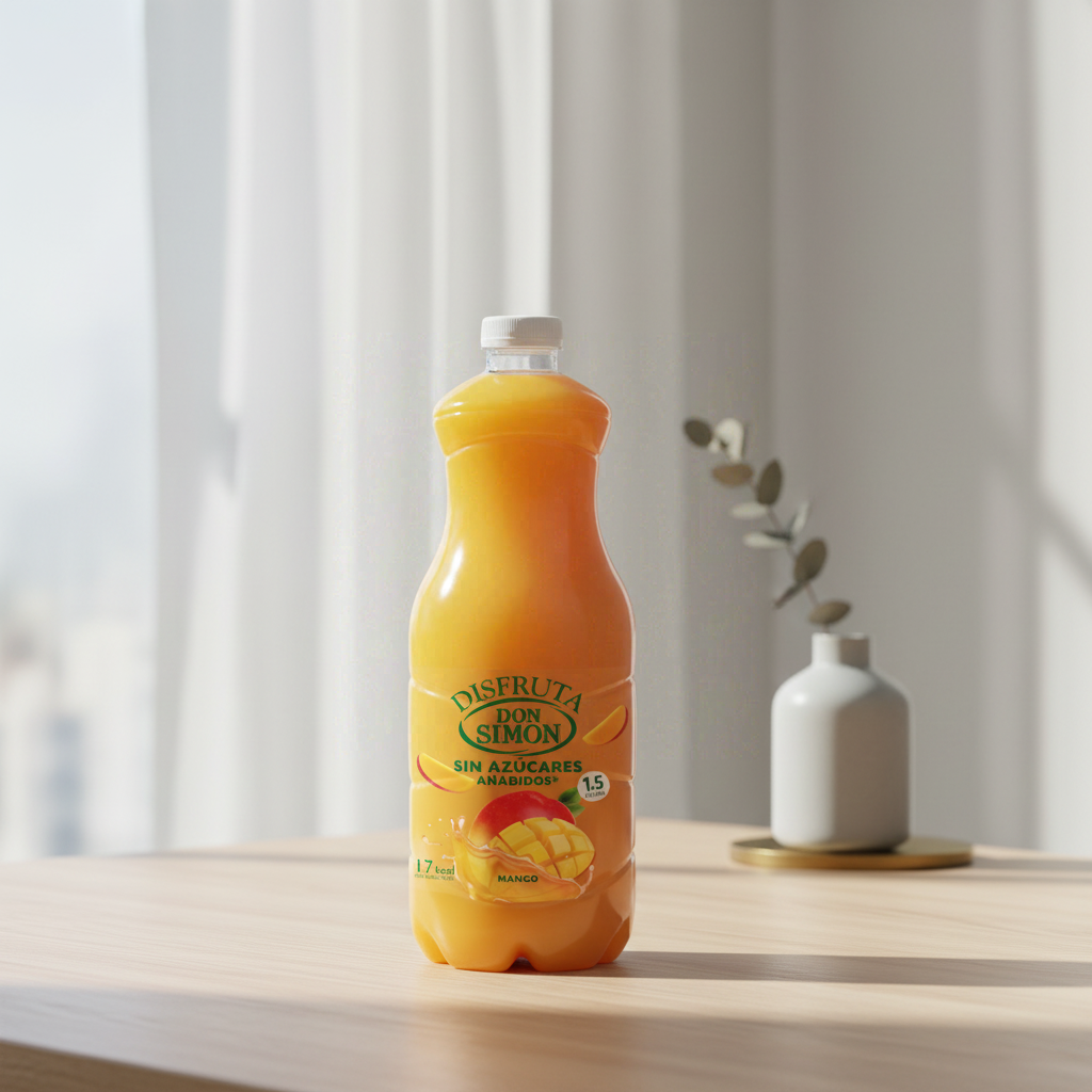 Don Simon Savourez Nectar de mangue sans sucres ajoutés PET 1,5 L
