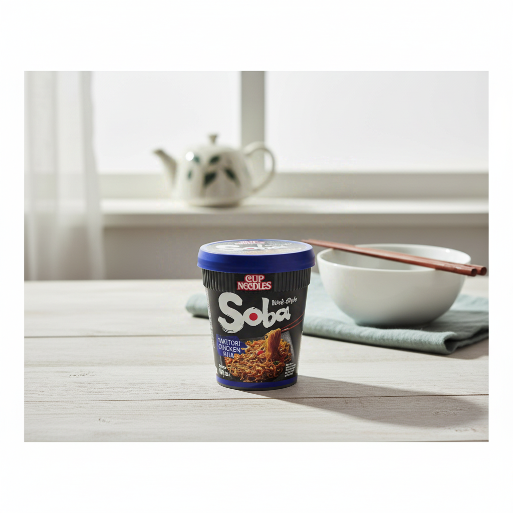 Soba Cup Noodle Poulet Yakitori - 8 x 89 g
