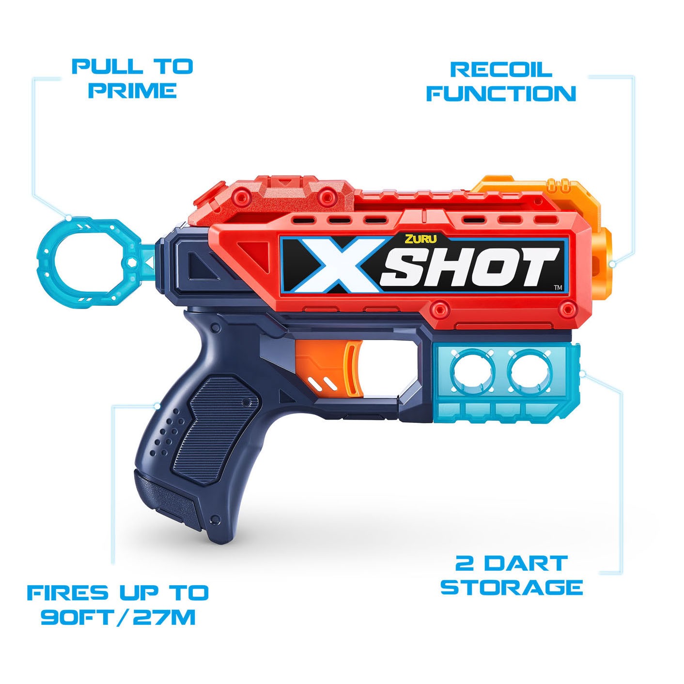 Blaster X-Shot Excel Kickback