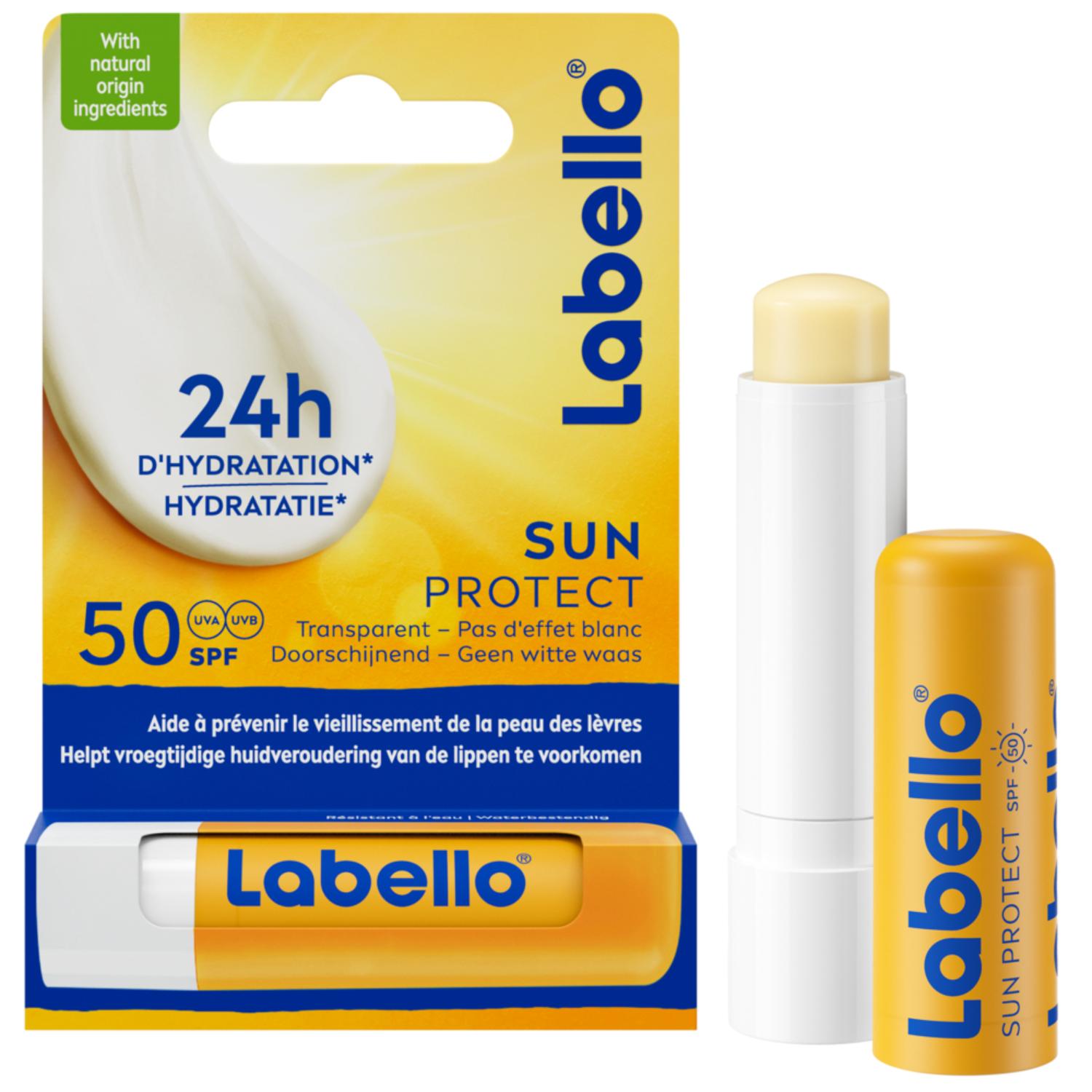 Labello Lèvres Stick Baume à Lèvres Sun Protect FPS50