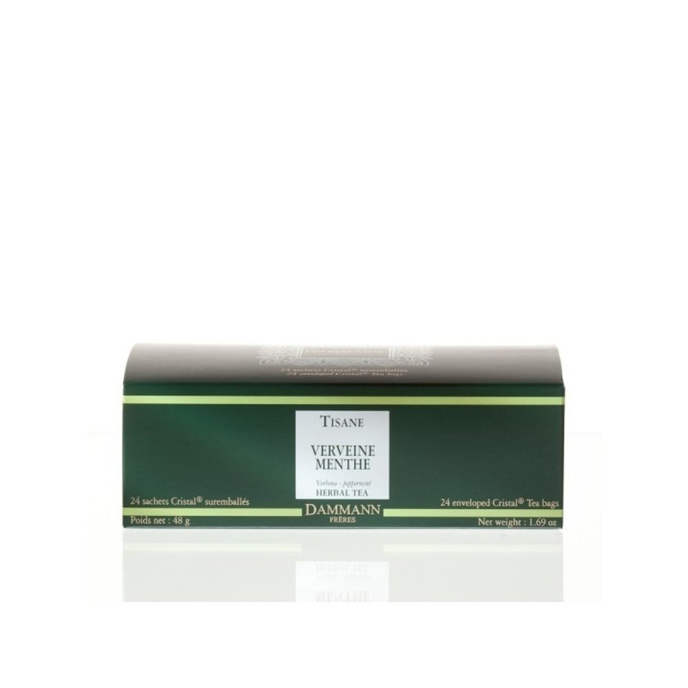 DAMMANN FRERES Tisane verveine menthe poivrée - 24 sachets, 48 g