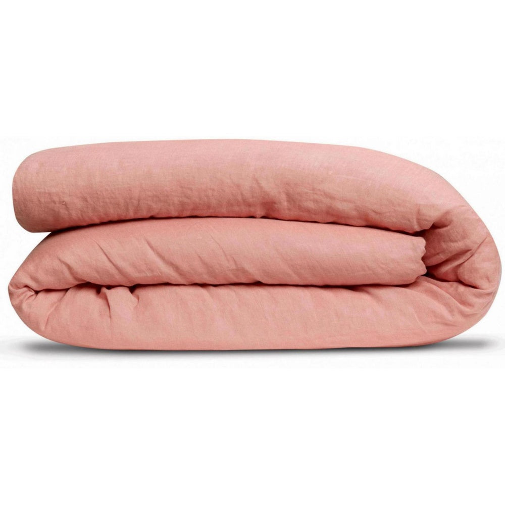 Vivaraise Linco Housse de couette rose poudré - 260 x 240 cm
