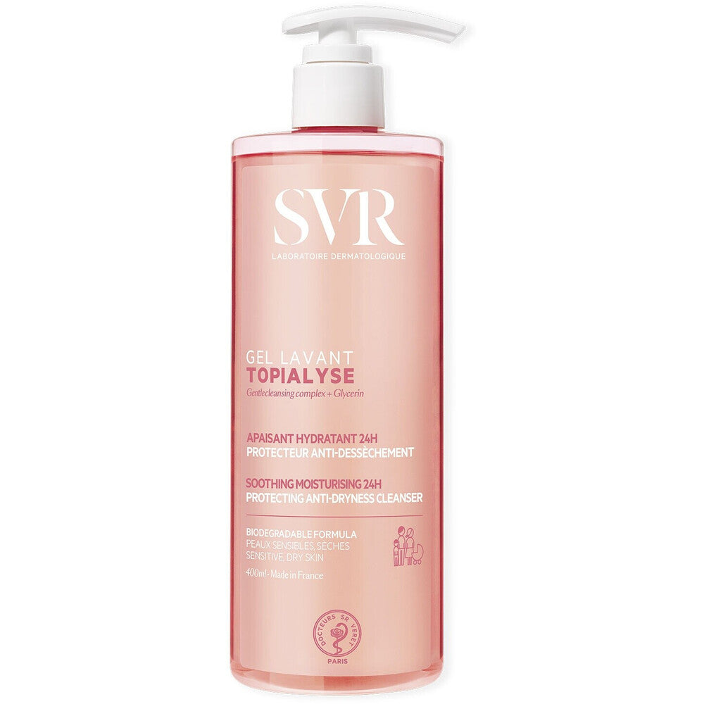SVR Topialyse Gel Lavant Apaisant 400 ml