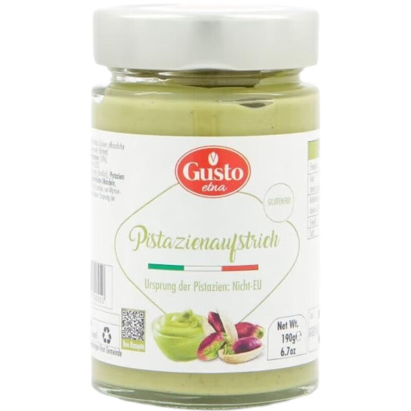 Gusto Etna Pâte à tartiner à la pistache (20 %) 190 g