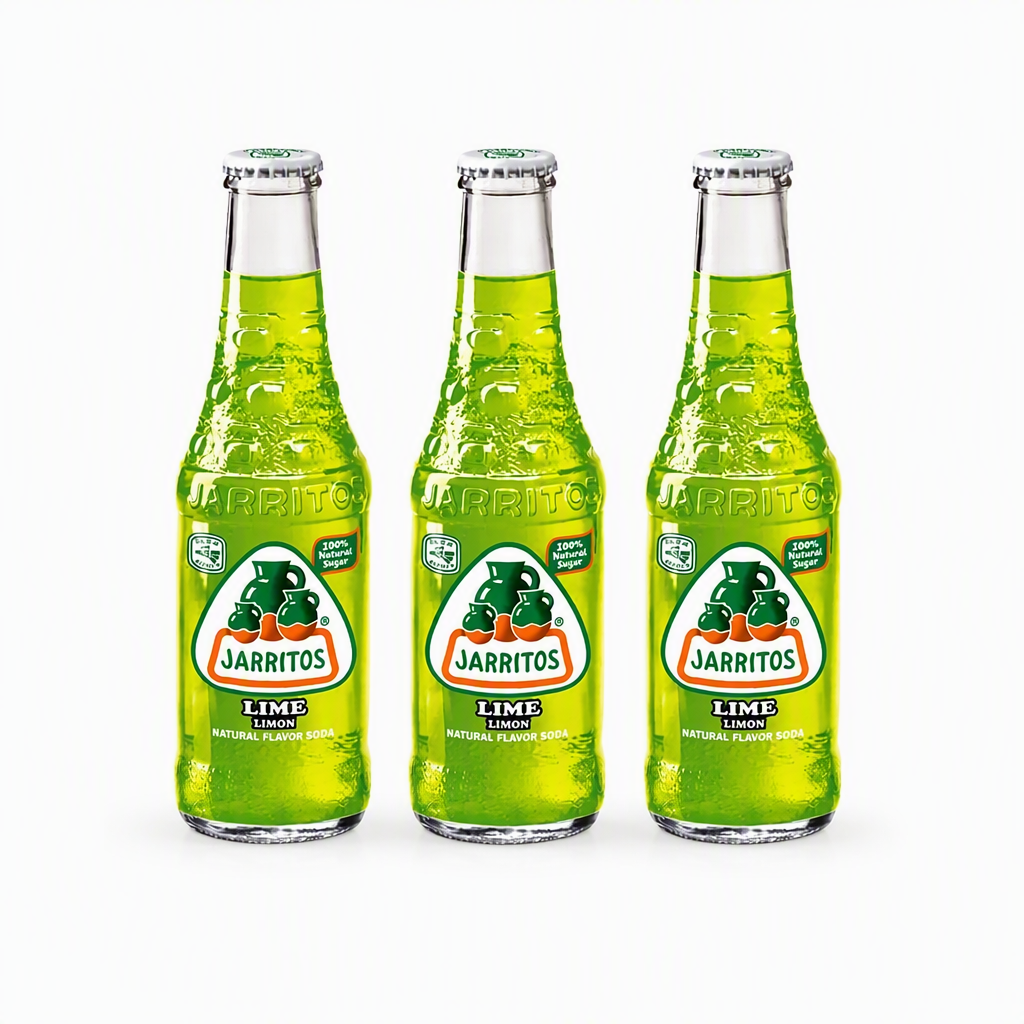 Jarritos Boisson gazeuse au citron vert - 370 ml (Lot de 3)